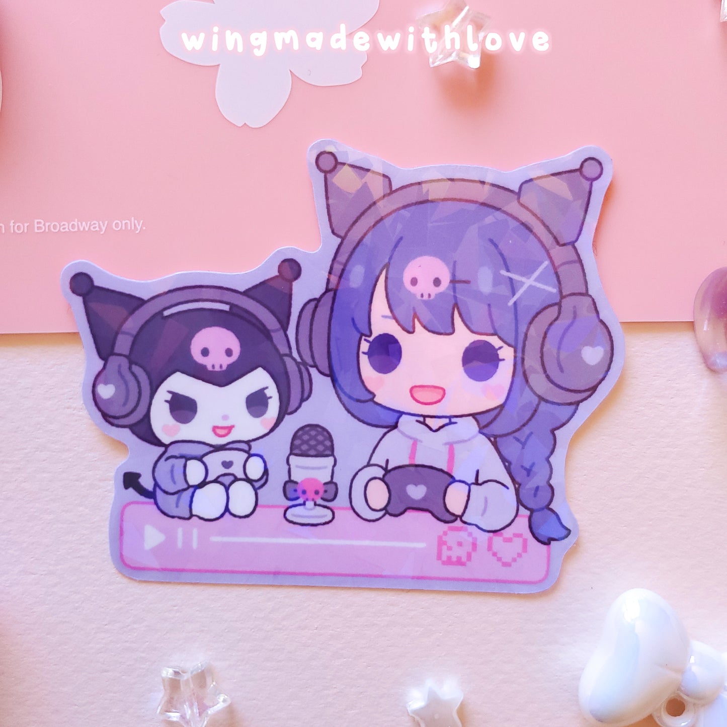 Genshin Stickers ♡ Ayaka Navia Kokomi Raiden