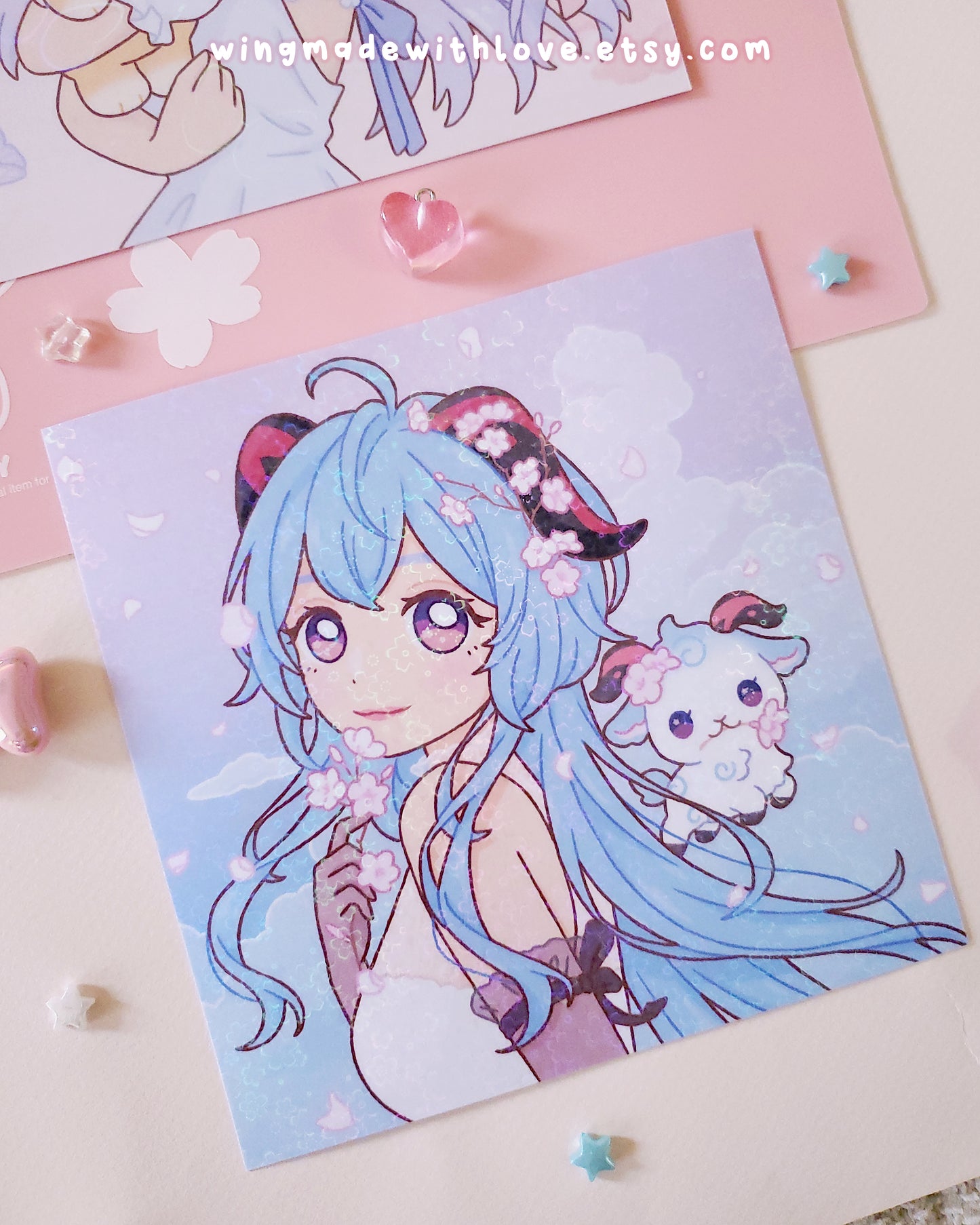 Genshin Print ♡ Yae Miko Ayaka Kokomi Ganyu