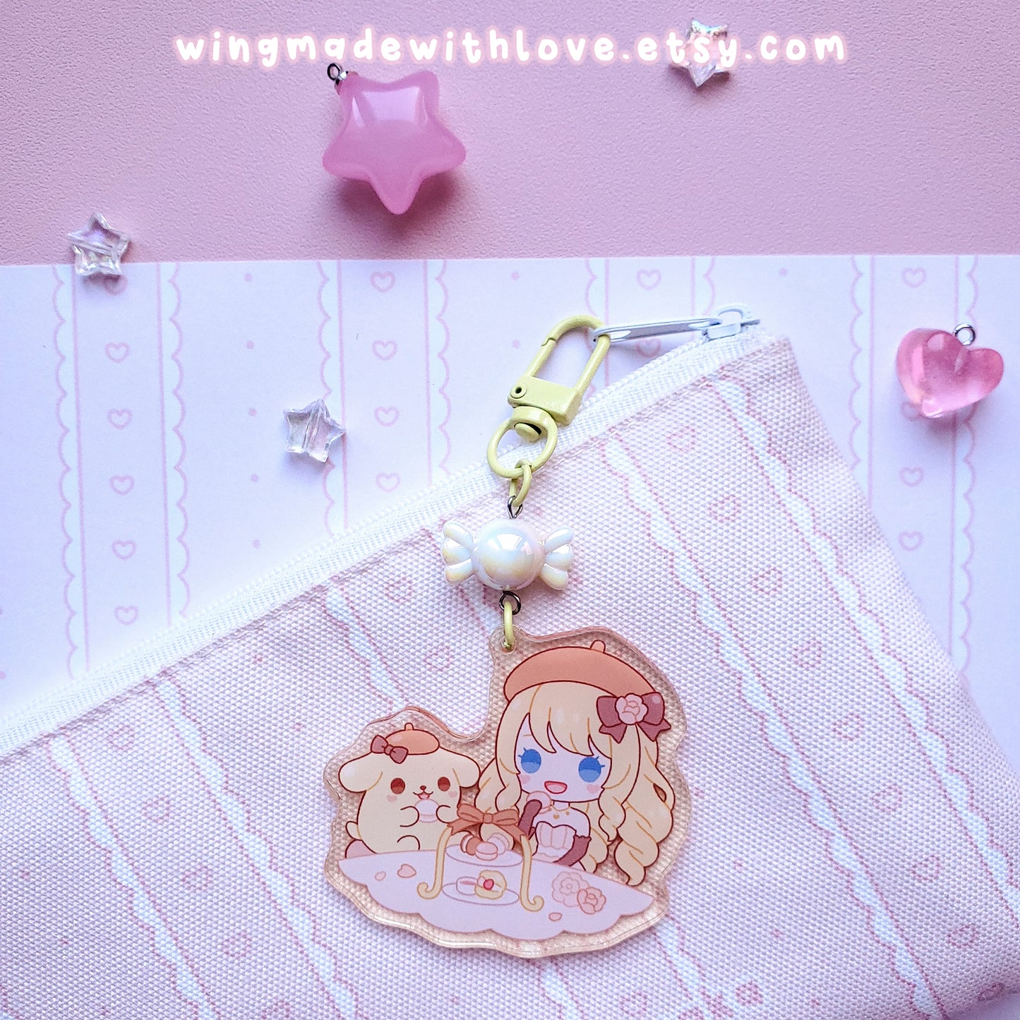 Genshin Keychain ♡ Kokomi Yae Miko Raiden Ei Ayaka Furina Navia