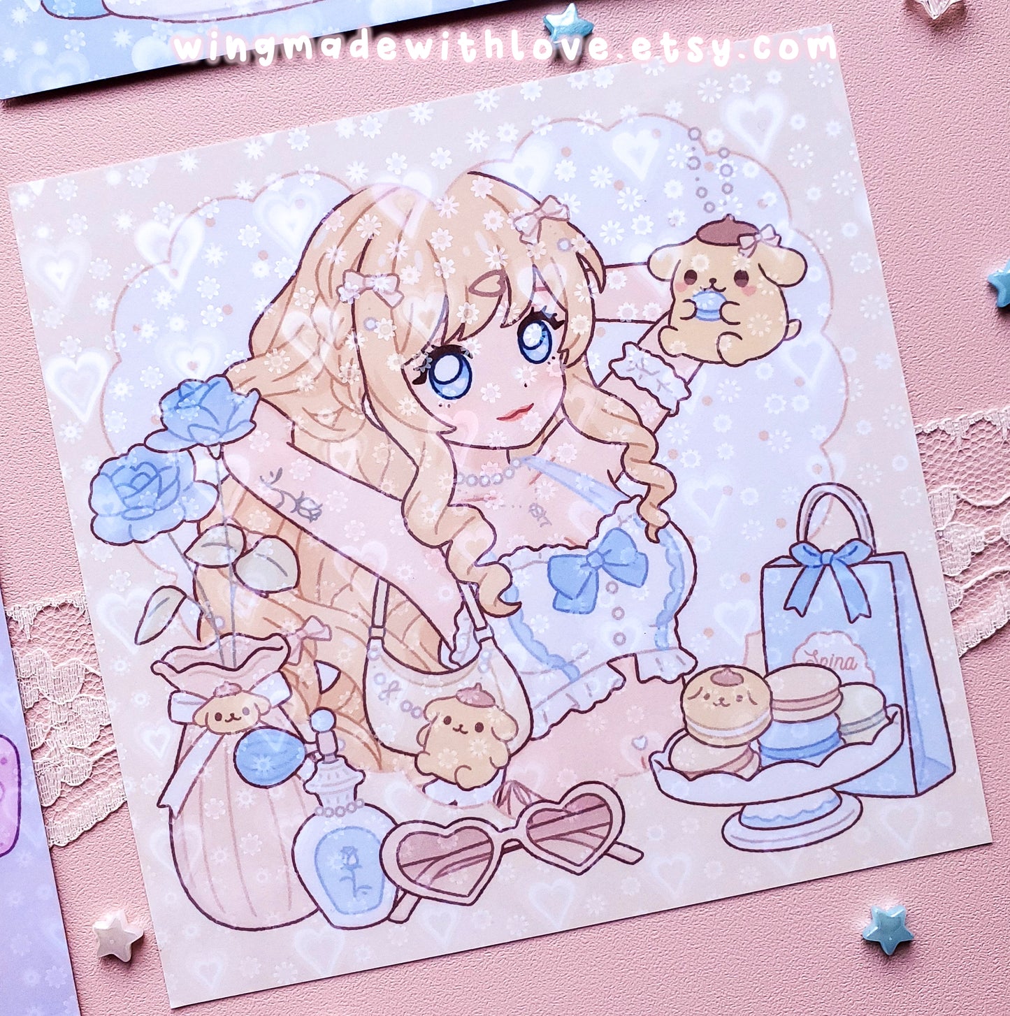 Genshin Print ♡ Kokomi Furina Raiden Navia