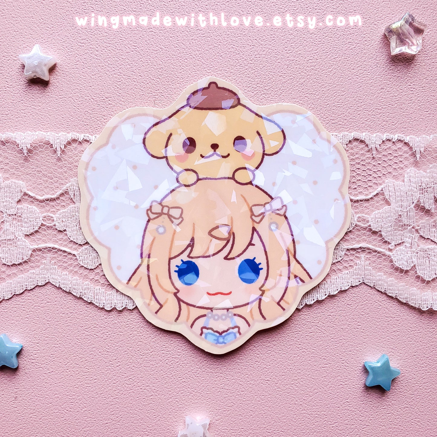 Genshin Stickers ♡ Kokomi Furina Raiden Navia