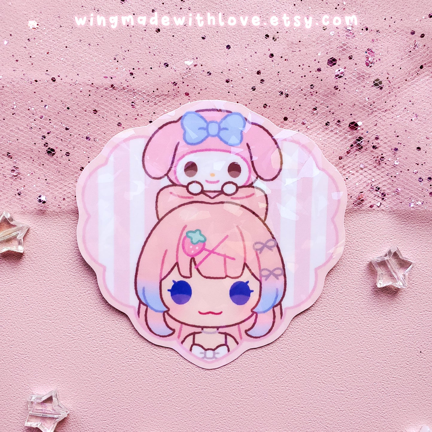 Genshin Stickers ♡ Kokomi Furina Raiden Navia