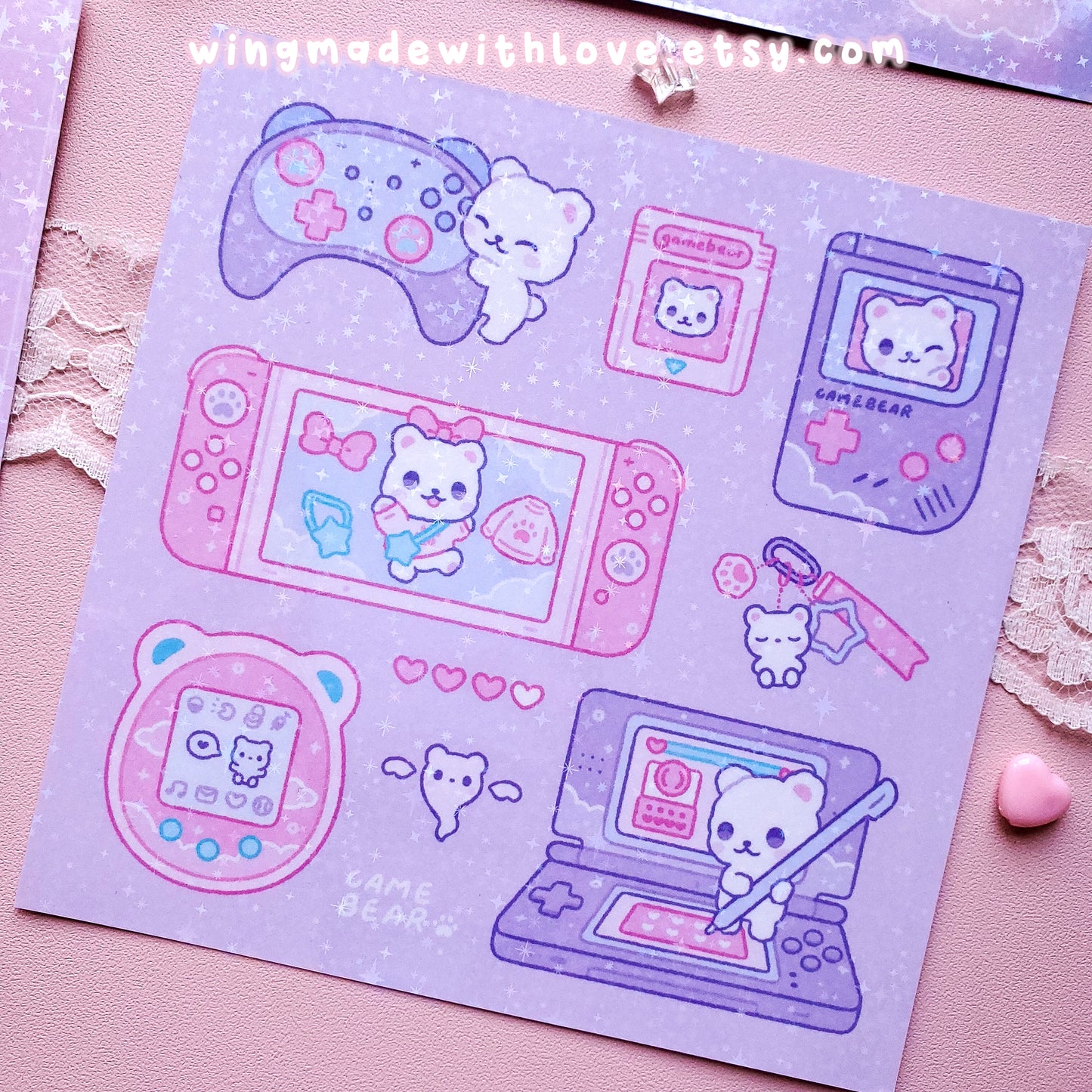 OC Print ♡ Chibi Gamer Girl