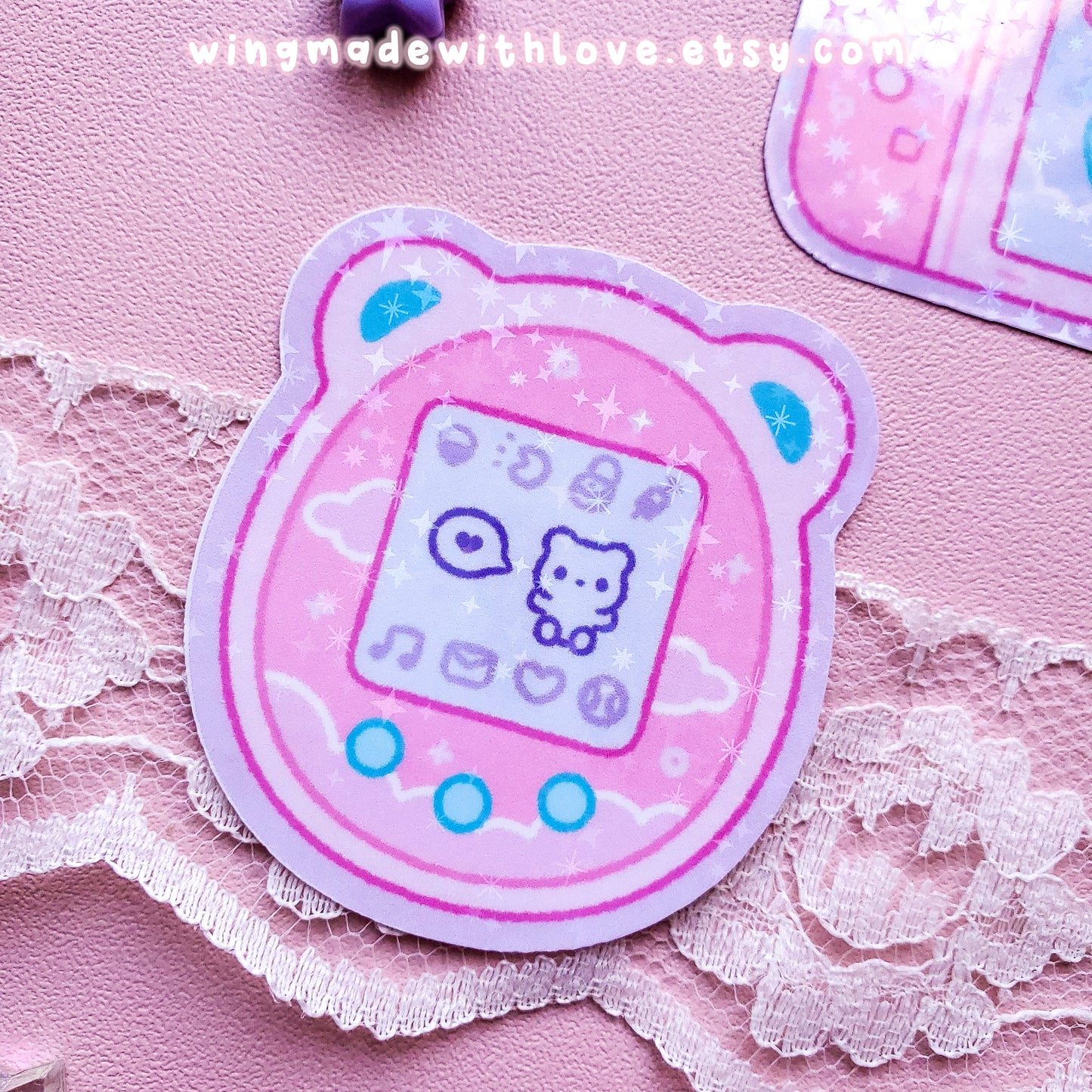 OC Stickers ♡ Retro Gamer Bear