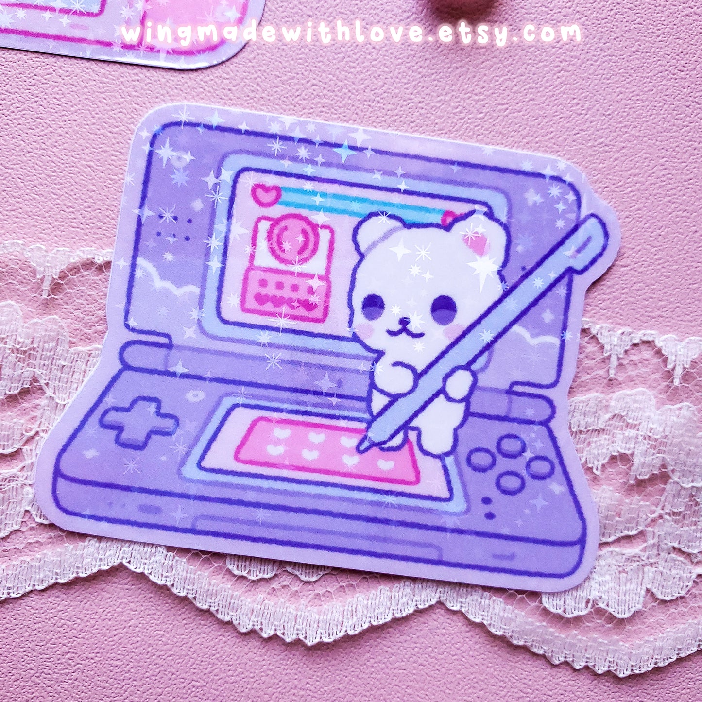 OC Stickers ♡ Retro Gamer Bear