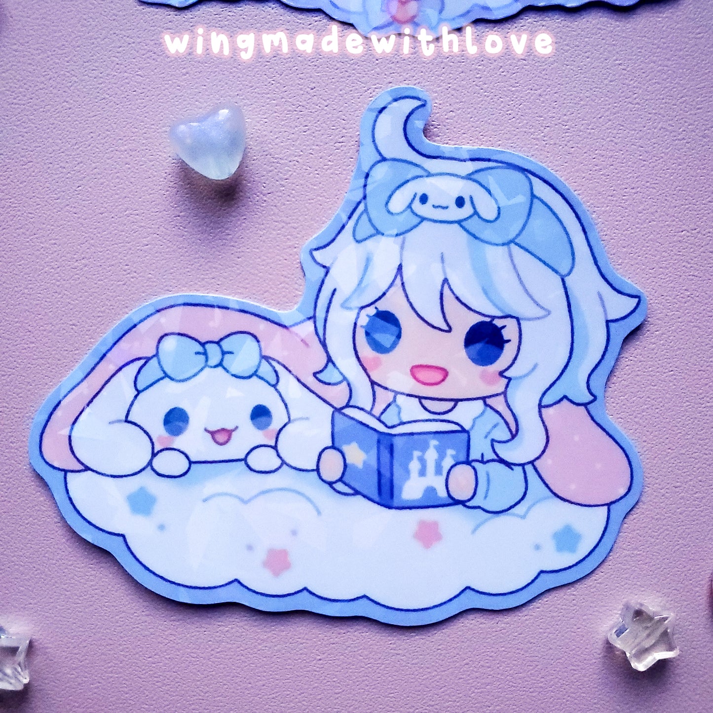 Genshin Stickers ♡ Ayaka Navia Kokomi Raiden