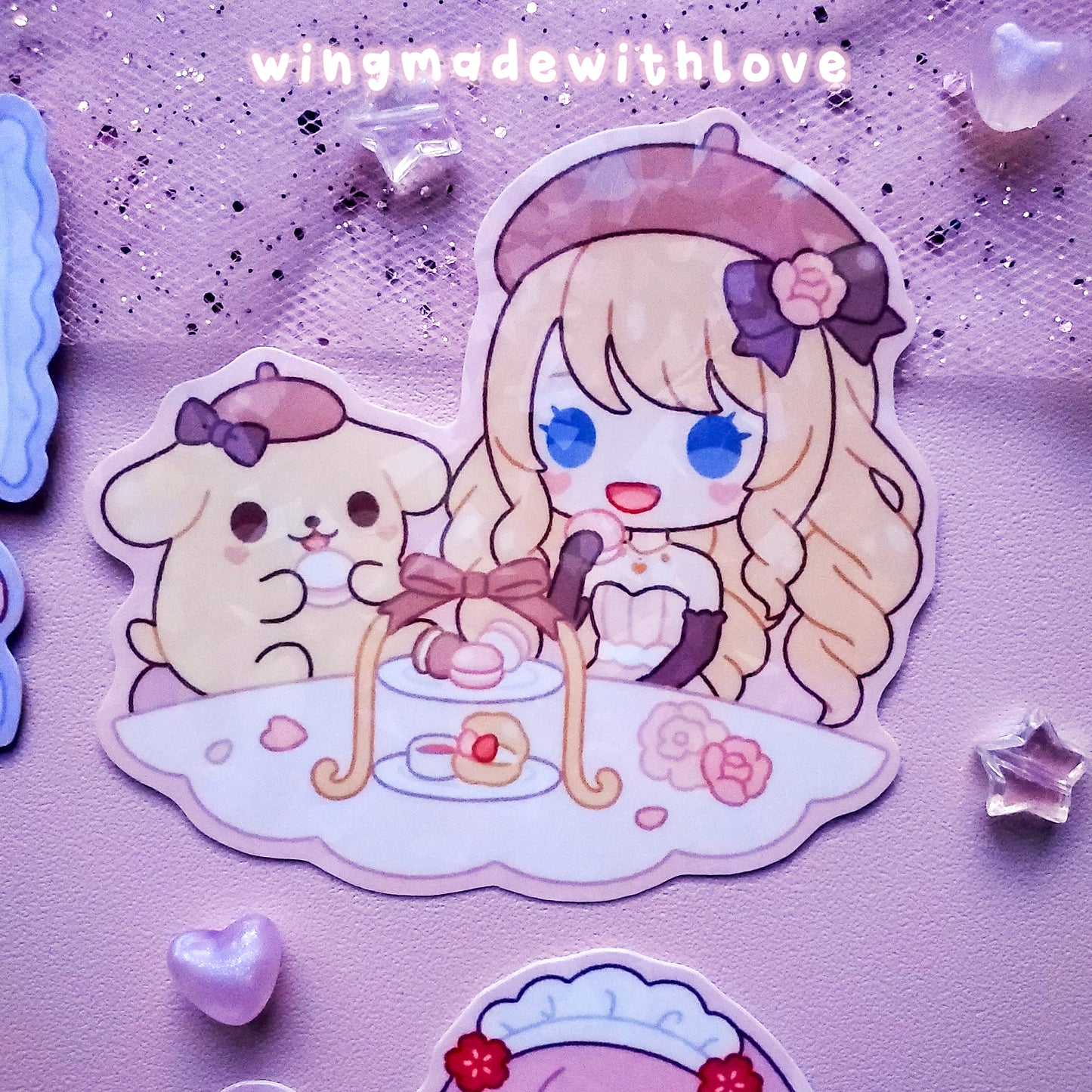 Genshin Stickers ♡ Ayaka Navia Kokomi Raiden