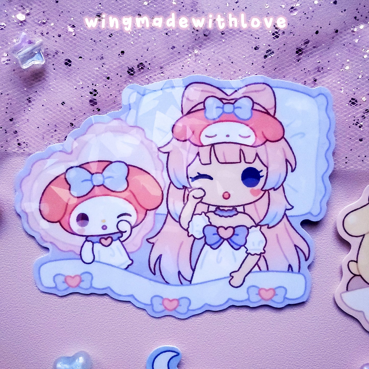Genshin Stickers ♡ Ayaka Navia Kokomi Raiden