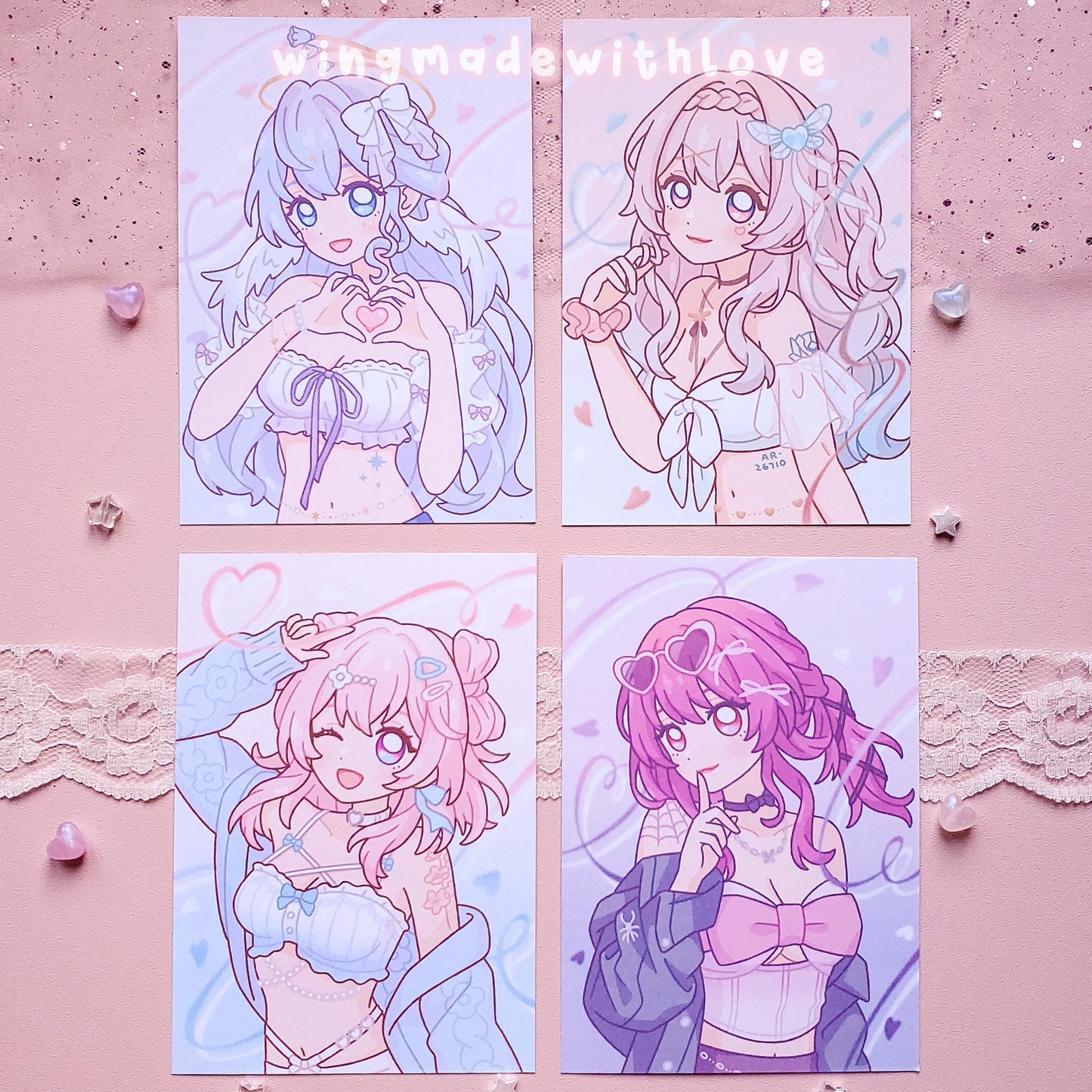 Honkai Star Rail Print ♡ Robin Firefly March 7th Kafka