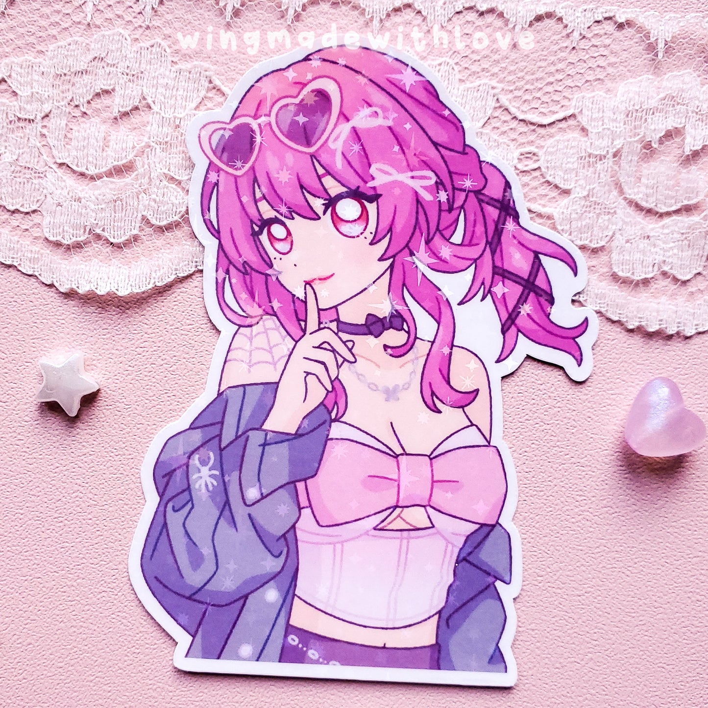 Honkai Star Rail Stickers ♡ Robin Firefly