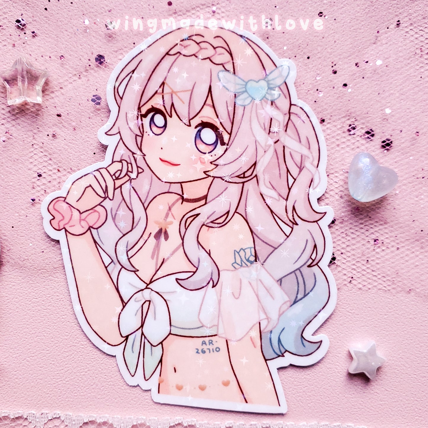 Honkai Star Rail Stickers ♡ Robin Firefly