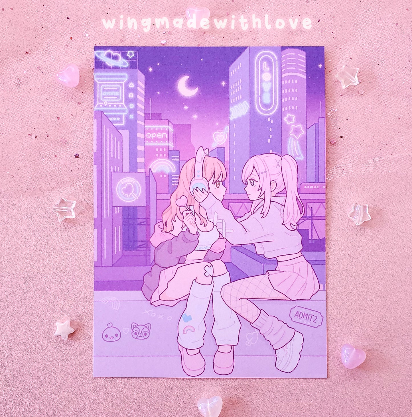 OC Print ♡ Citypop Girls