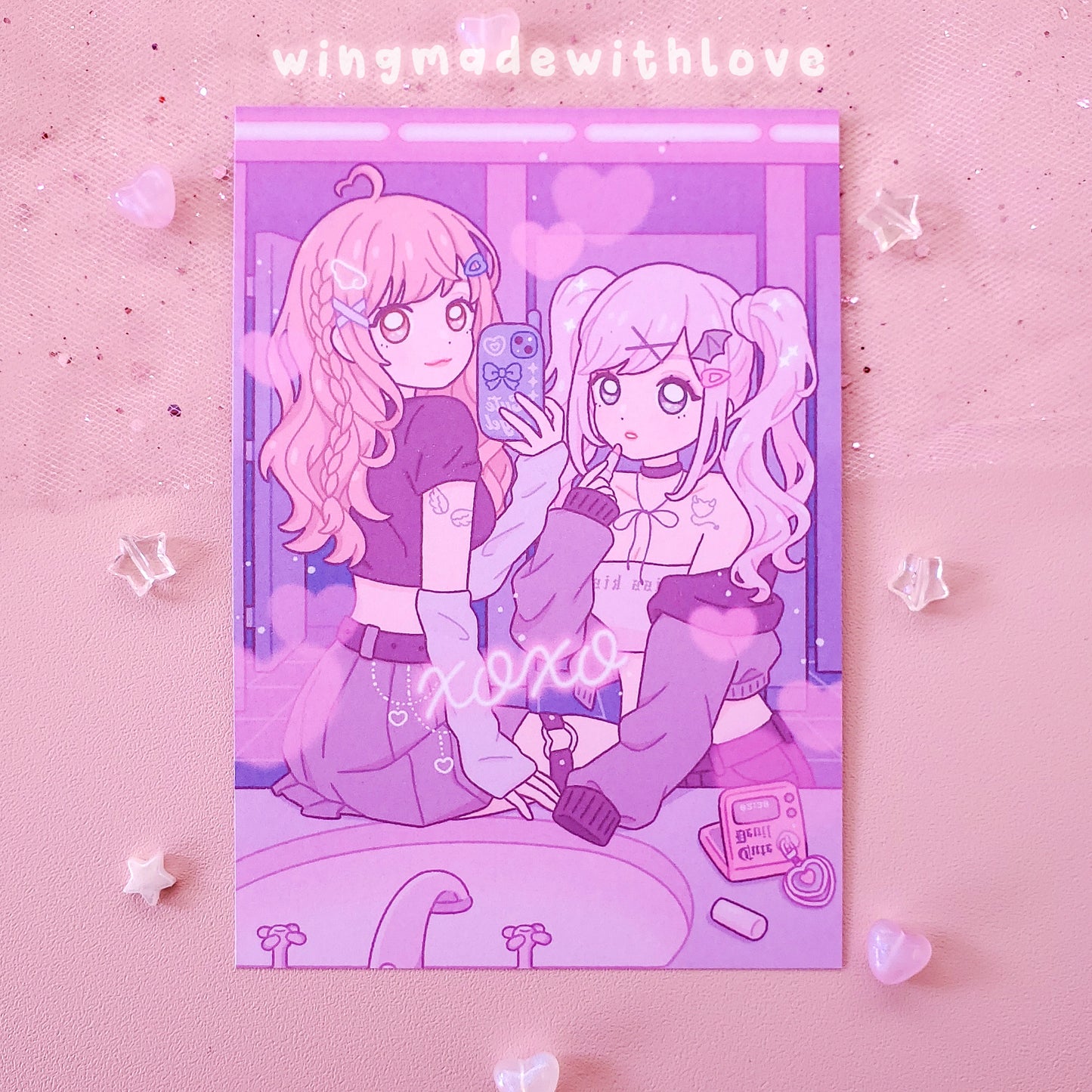 OC Print ♡ Girls' Night Out