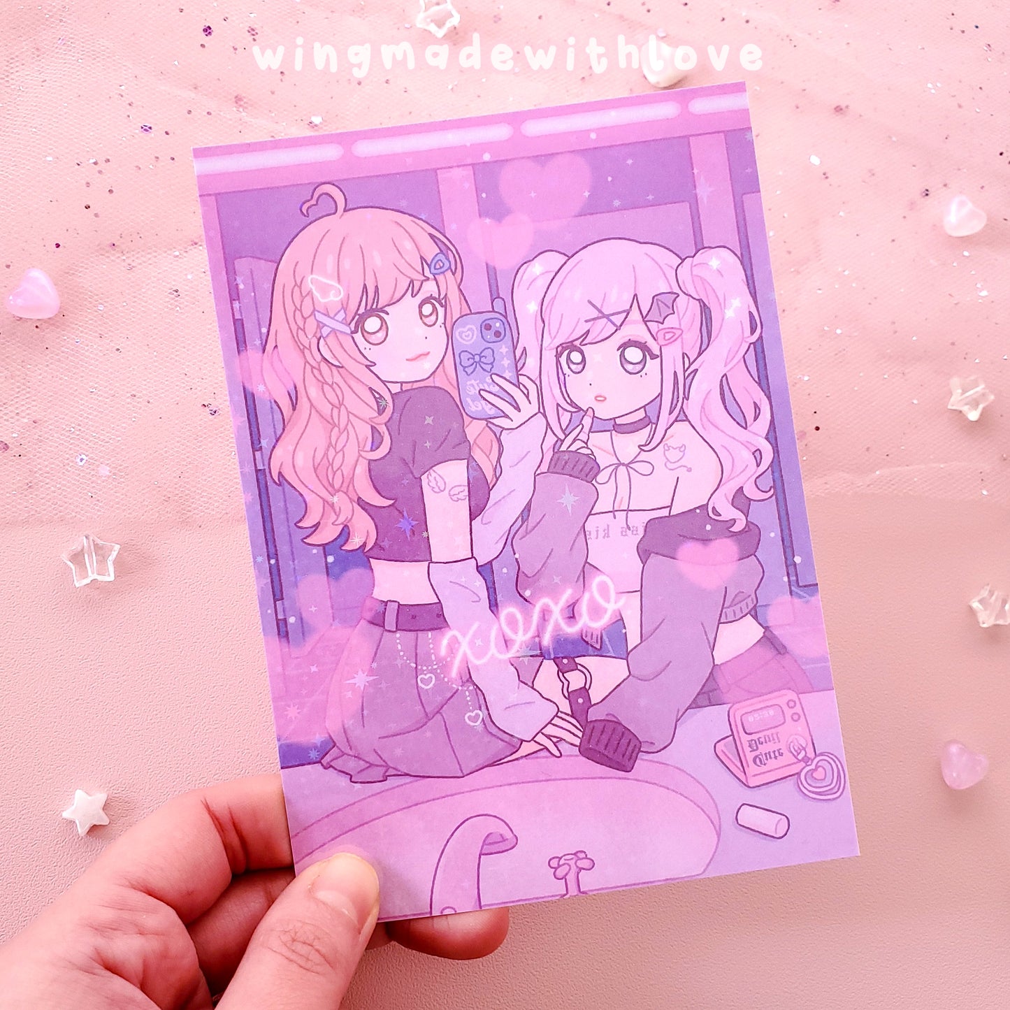 OC Print ♡ Girls' Night Out