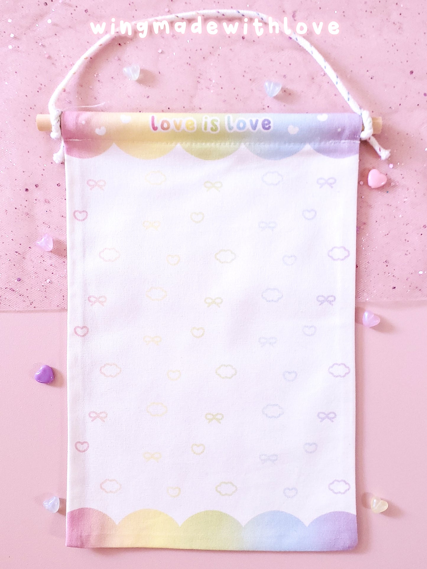 Fanart Pin Display Banner ♡ Kawaii Pride Friends