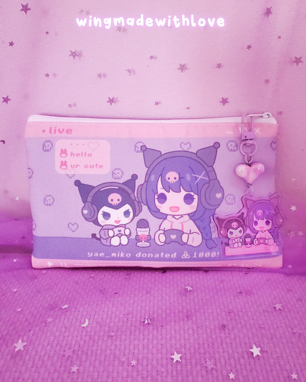 Genshin Pouches ♡ Citlali Furina Kokomi Raiden Yae Clorinde Navia