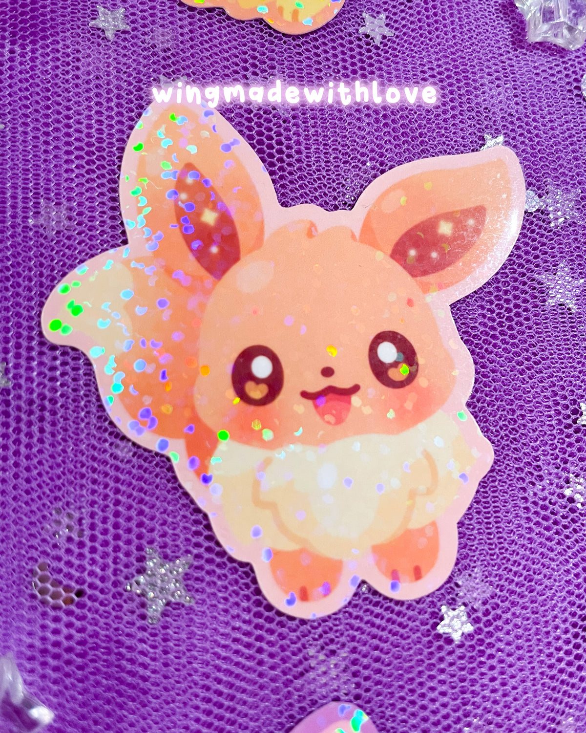 Fanart Stickers ♡ Elemental Fox Kitsune