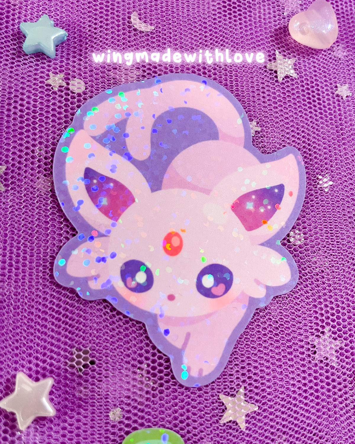 Fanart Stickers ♡ Elemental Fox Kitsune