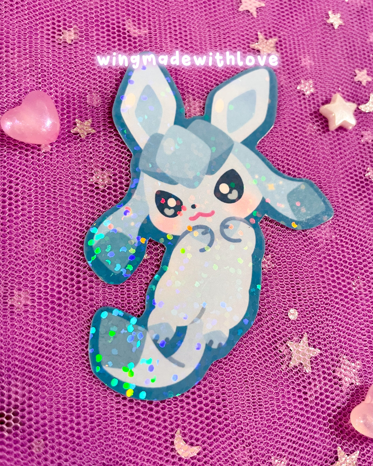 Fanart Stickers ♡ Elemental Fox Kitsune