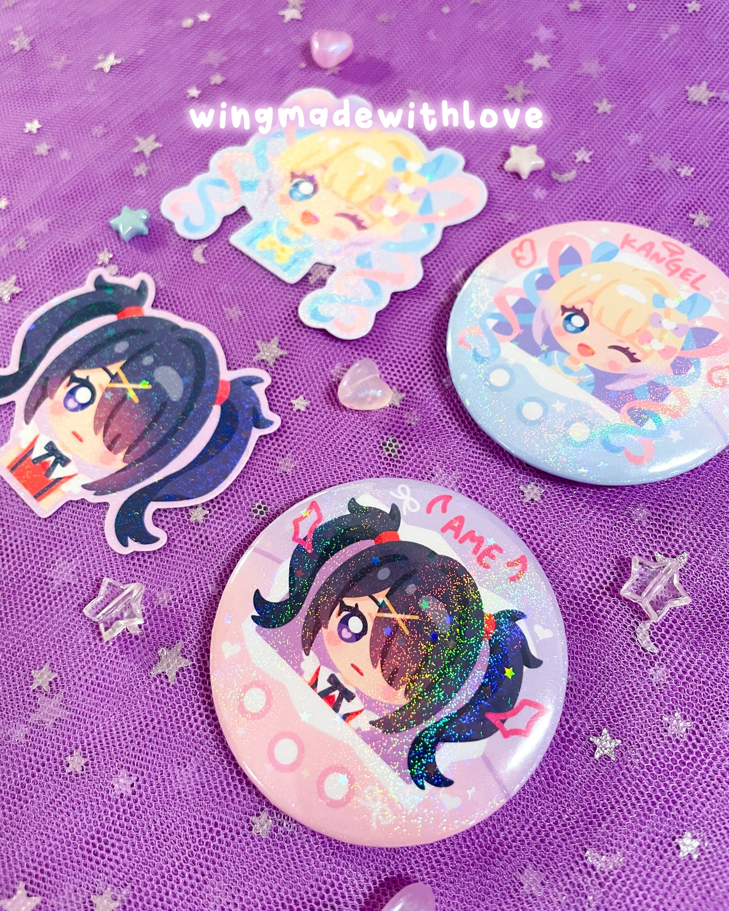Pin & Sticker ♡ KAngel Ame