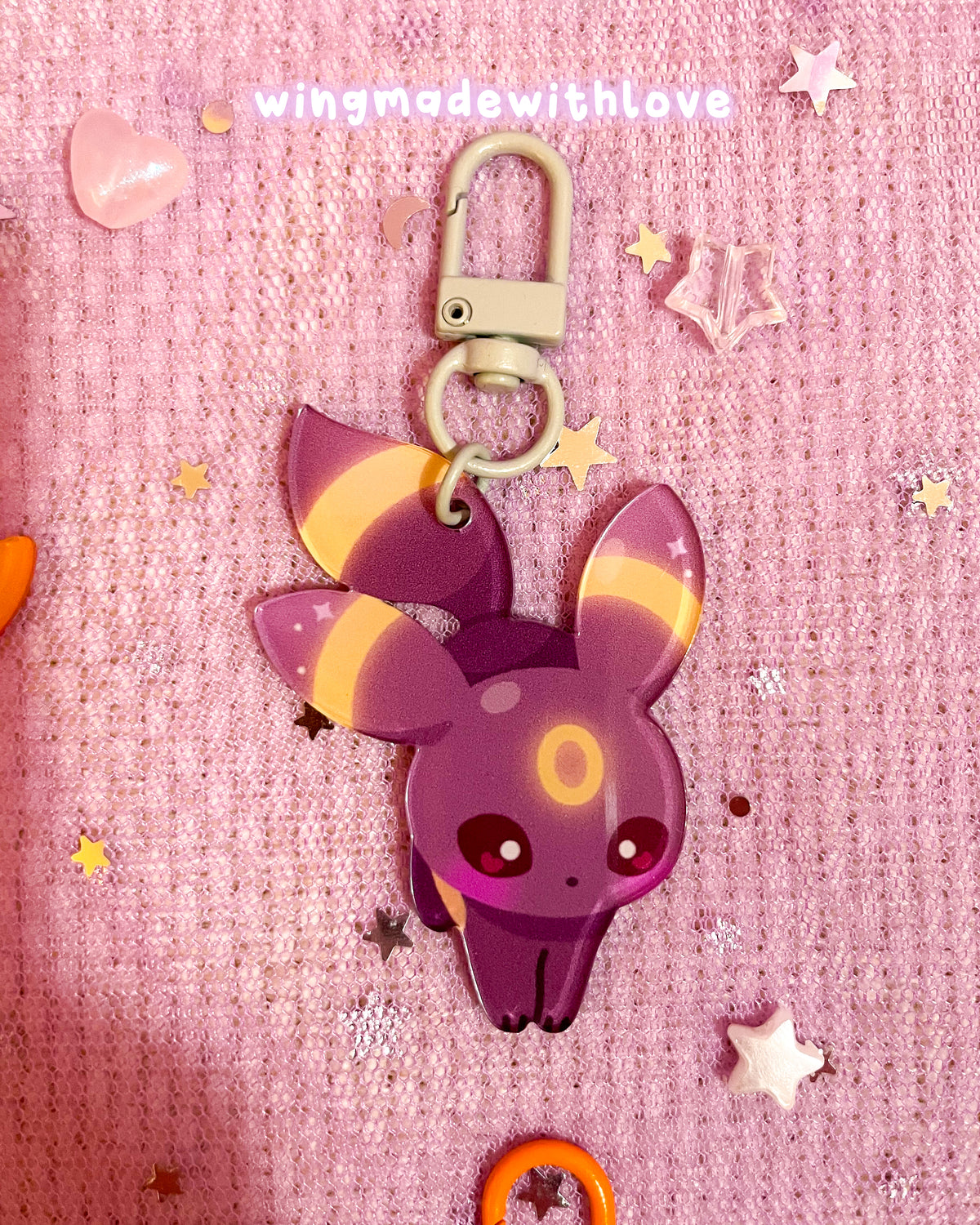 Fanart Keychains ♡ Elemental Fox Kitsune
