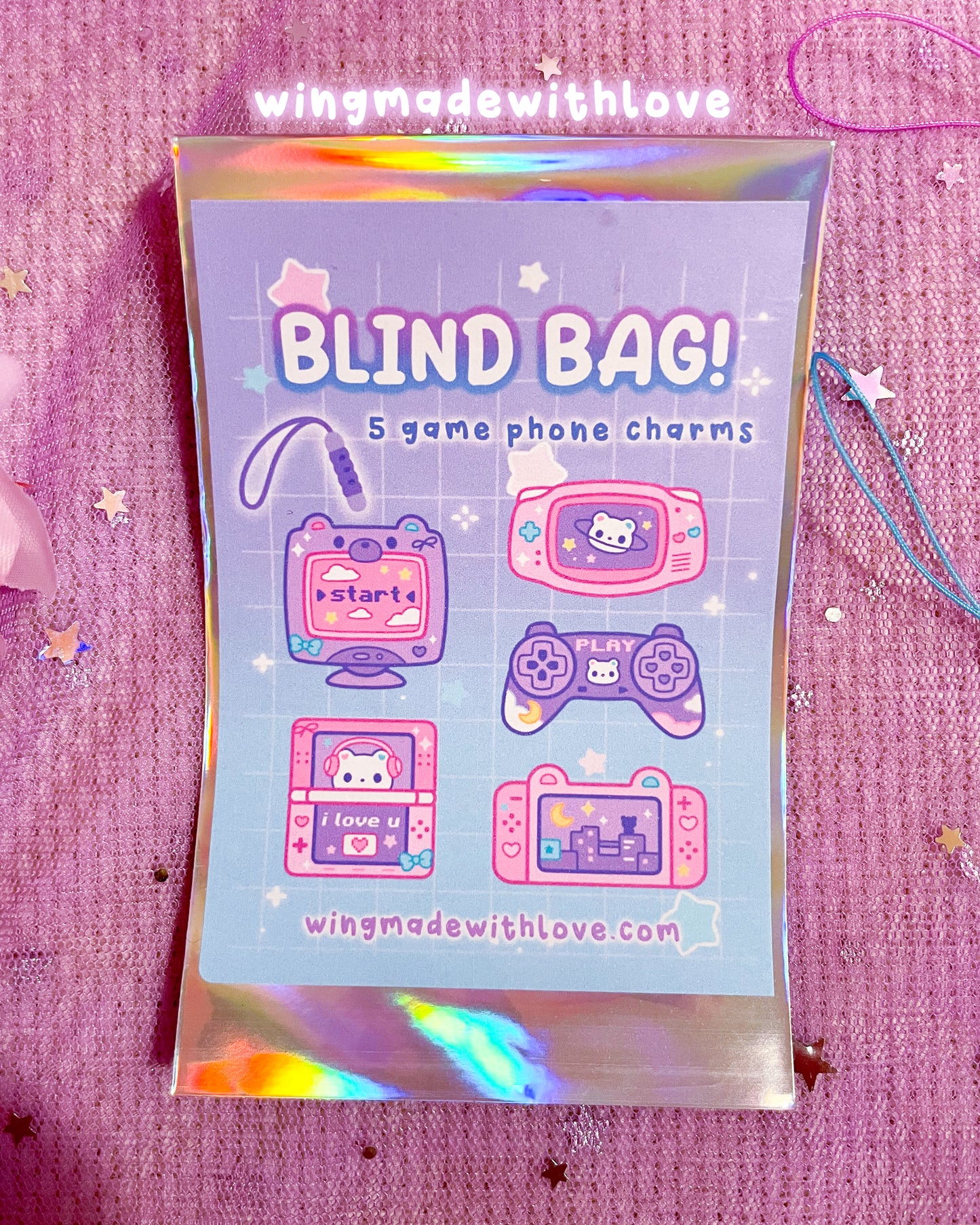 OC Blind Bag Phone Charm ♡ Retro Consoles