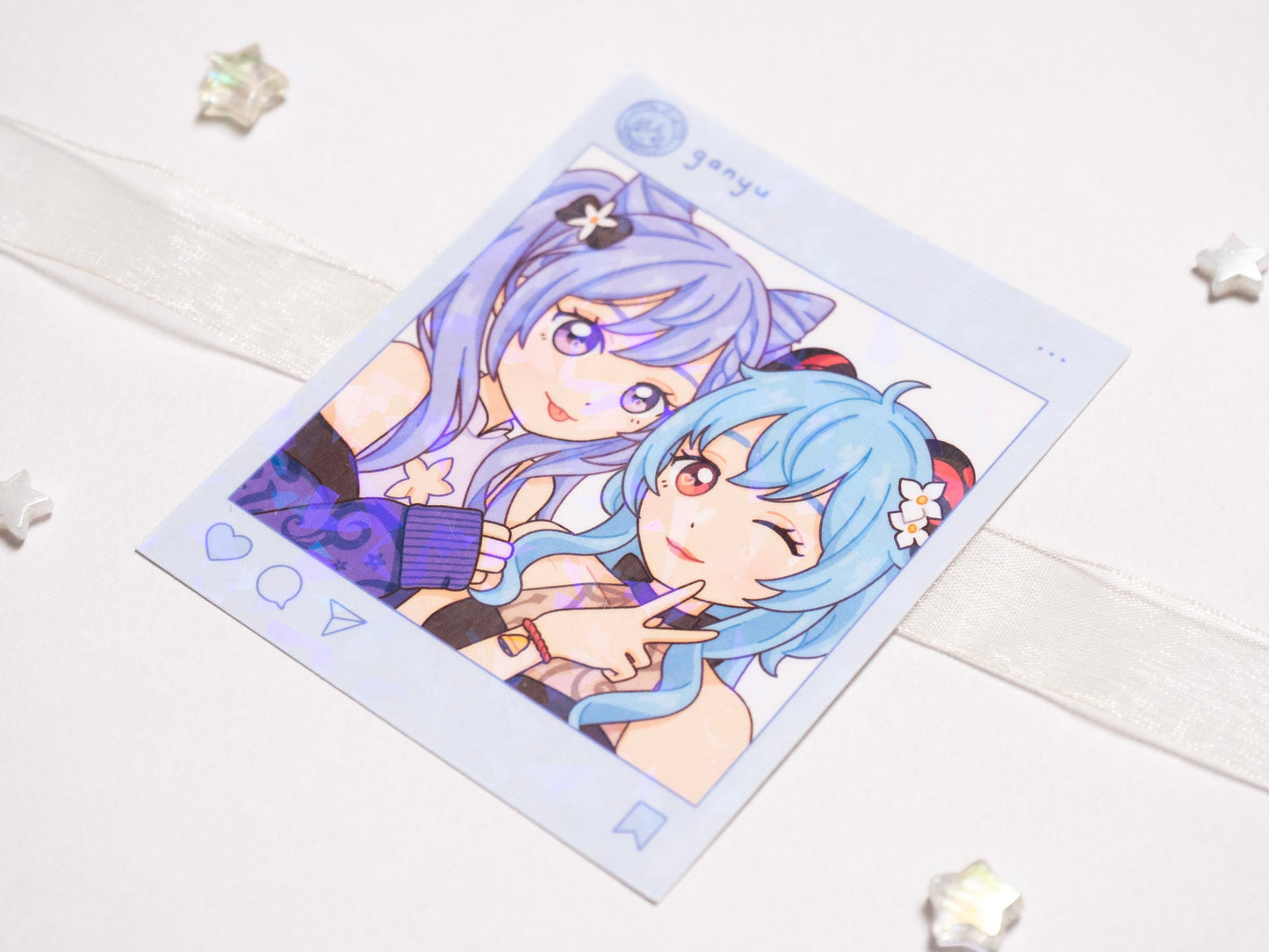 Genshin Stickers ♡ Ganqing Ganyu Keqing