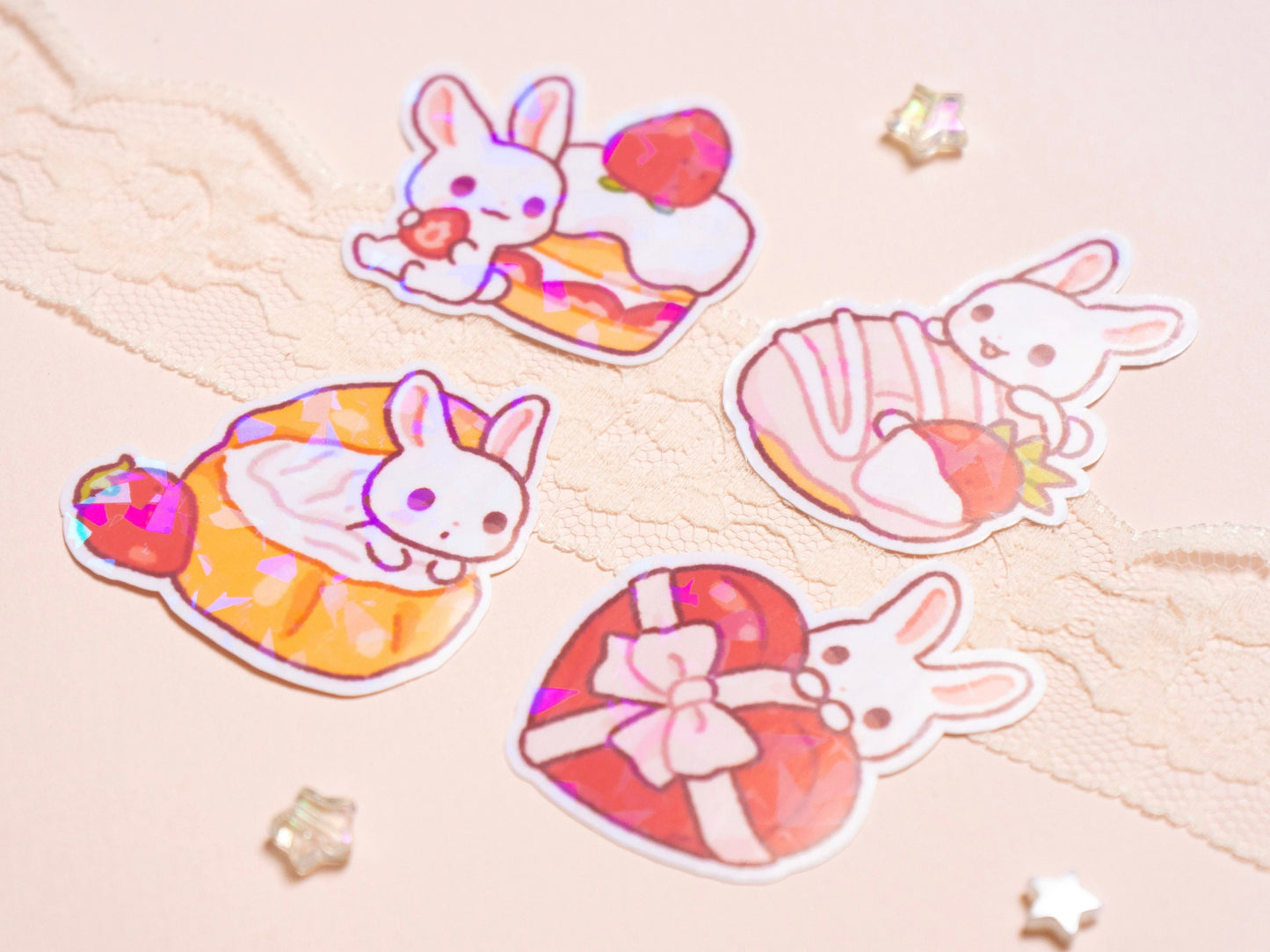 OC Stickers ♡ Dessert Bunny