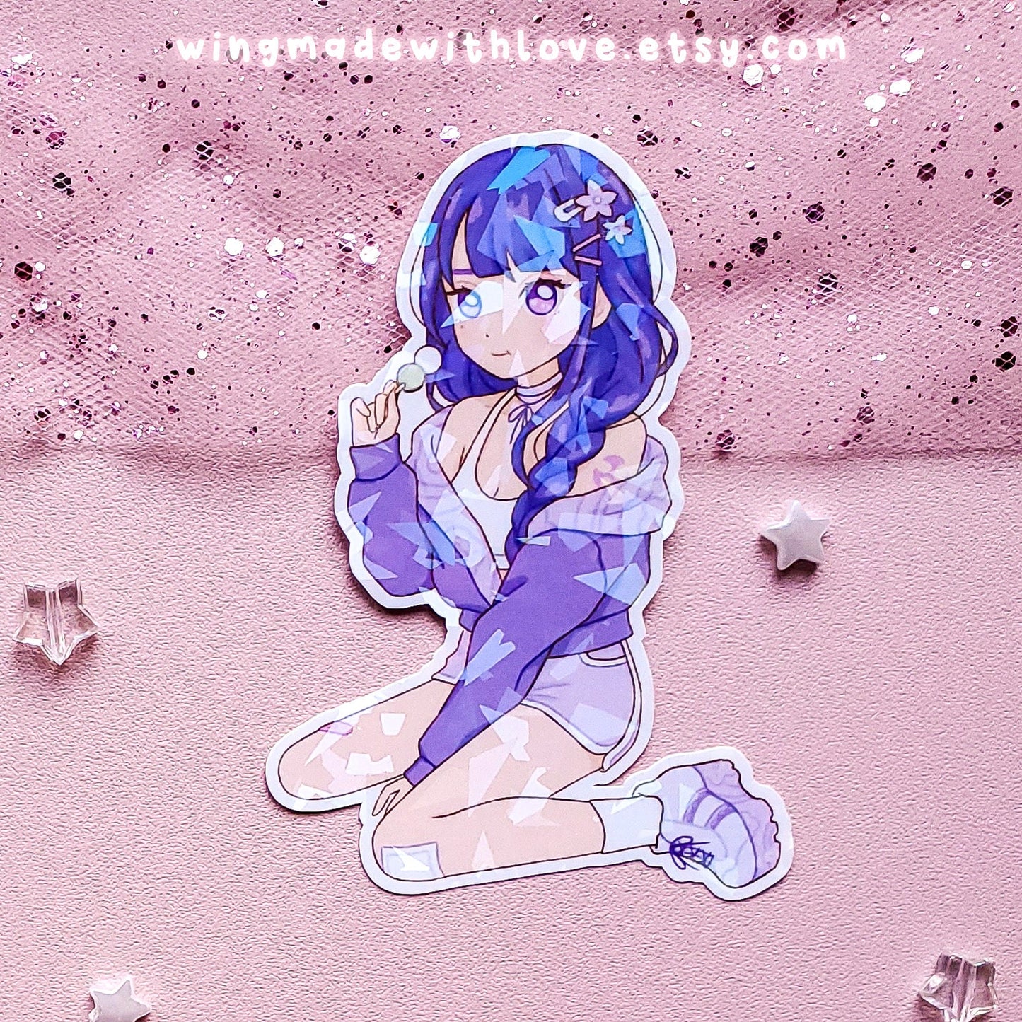 Genshin Stickers ♡ Eimiko Raiden Yae Miko