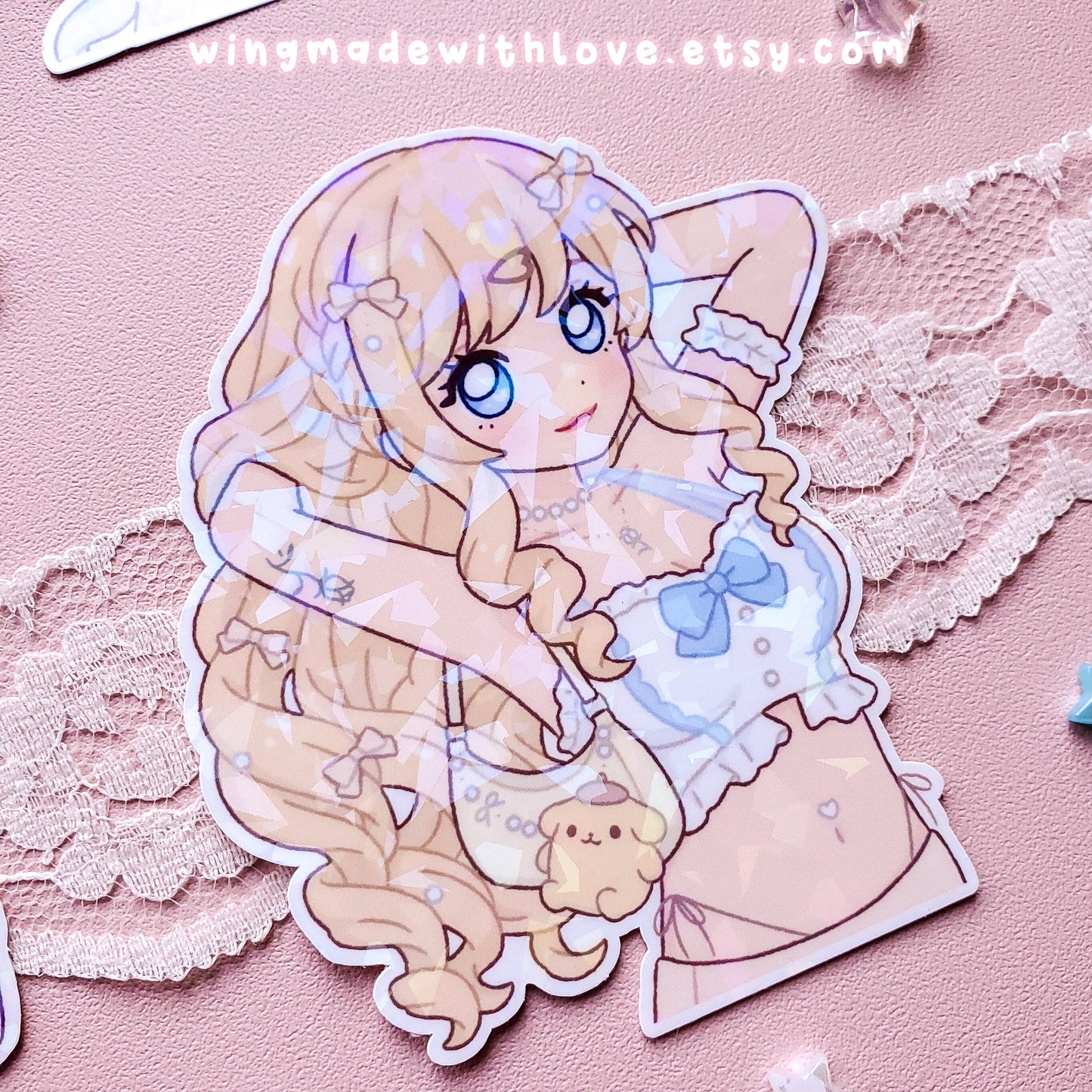 Genshin Stickers ♡ Kokomi Furina Raiden Navia