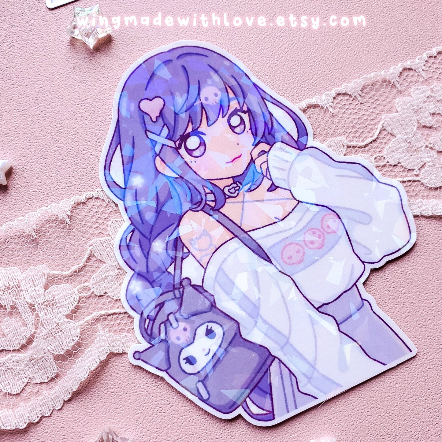 Genshin Stickers ♡ Kokomi Furina Raiden Navia