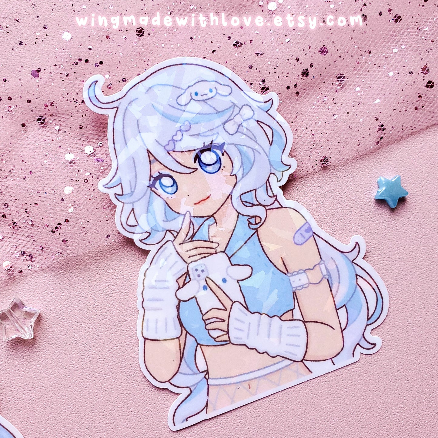 Genshin Stickers ♡ Kokomi Furina Raiden Navia