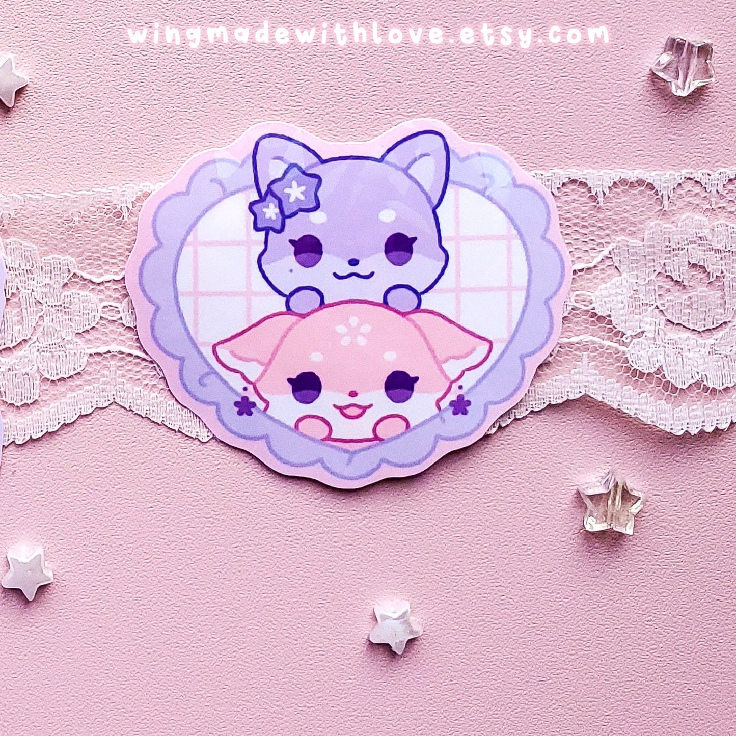 Genshin Stickers ♡ Eimiko Raiden Yae Miko