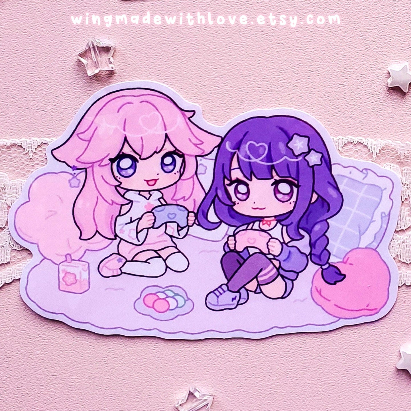 Genshin Stickers ♡ Eimiko Raiden Yae Miko