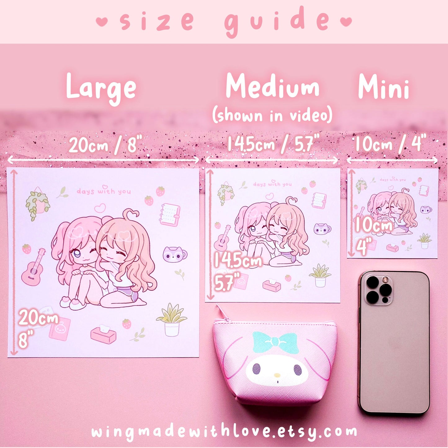 OC Print ♡ Chibi Gamer Girl