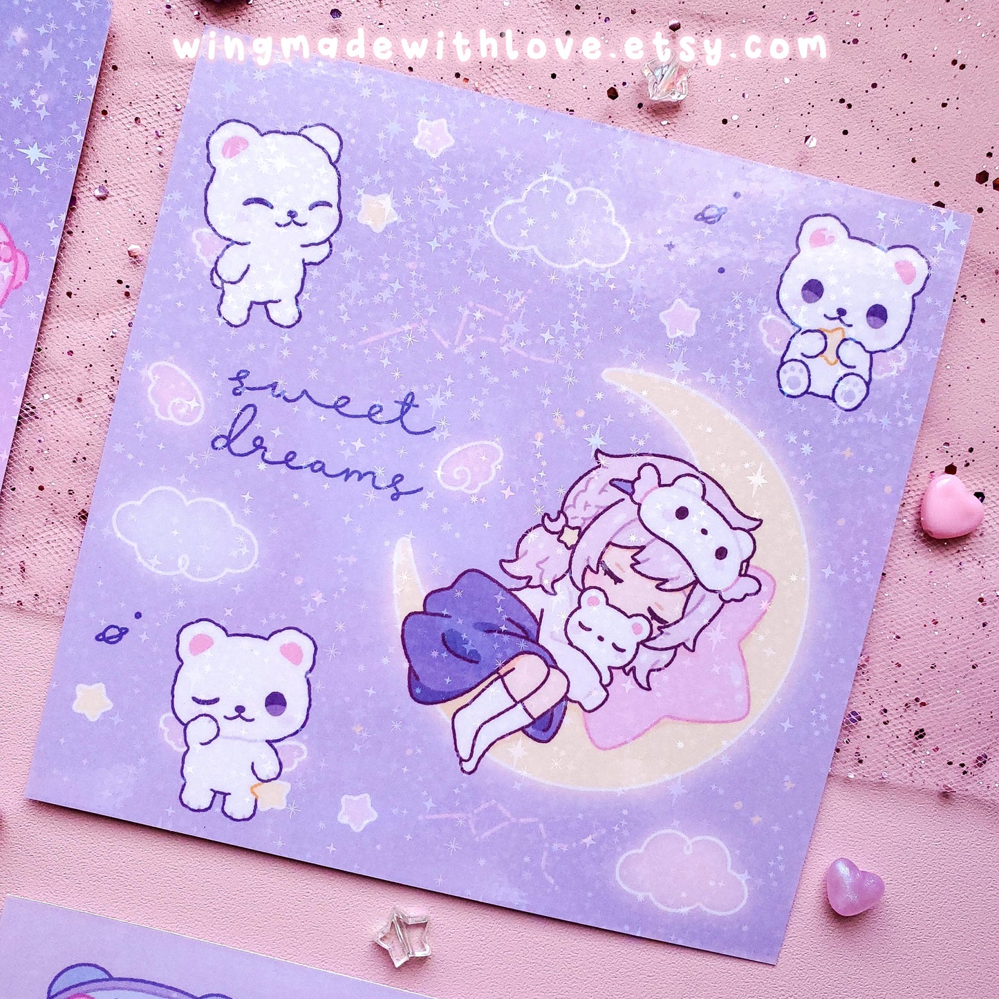 OC Print ♡ Chibi Gamer Girl