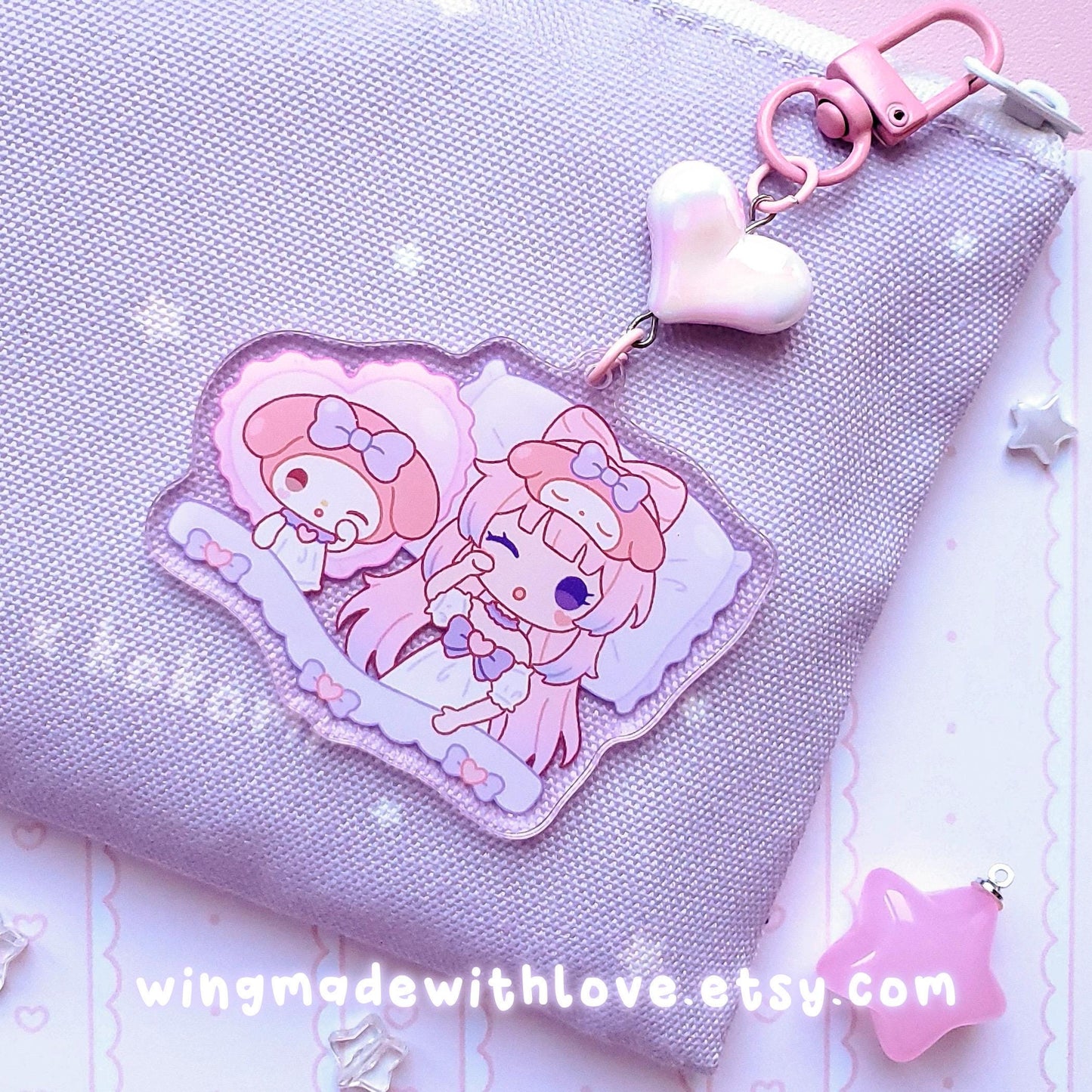 Genshin Keychain ♡ Kokomi Yae Miko Raiden Ei Ayaka Furina Navia