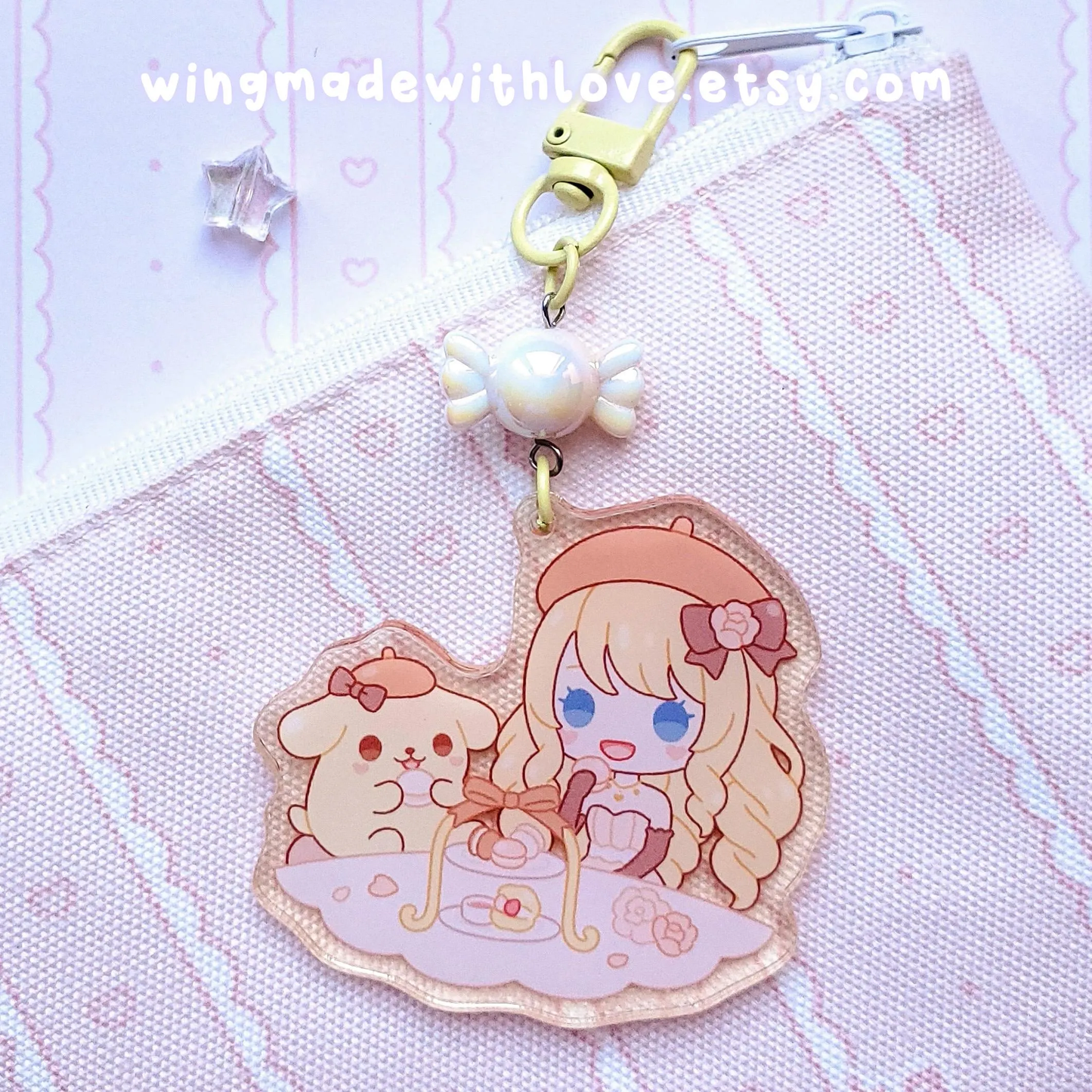 Genshin Keychains ♡ Citlali Furina Kokomi Raiden Yae Clorinde Navia Ayaka