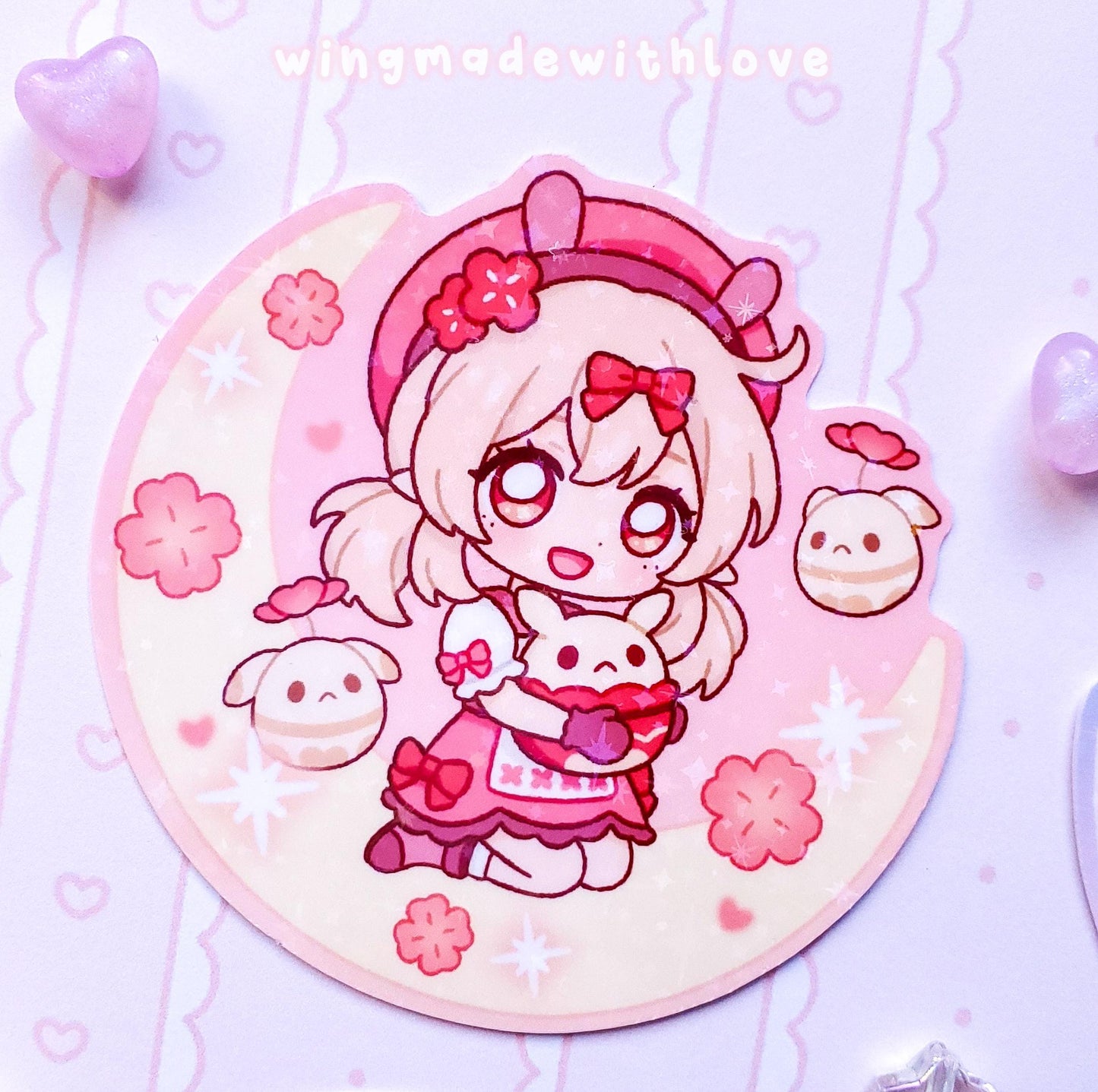 Genshin Stickers ♡ Klee Sigewinne Nahida Yaoyao