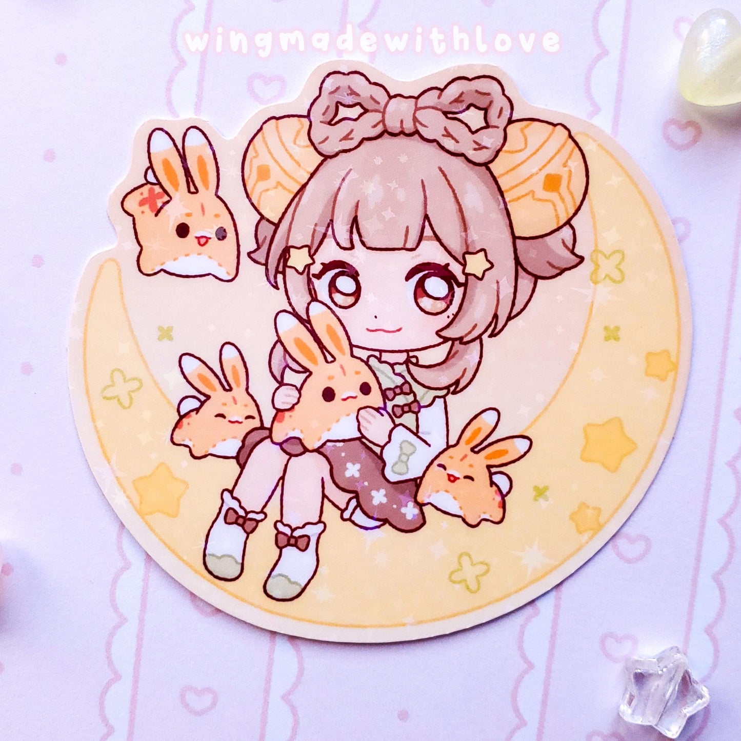 Genshin Stickers ♡ Klee Sigewinne Nahida Yaoyao