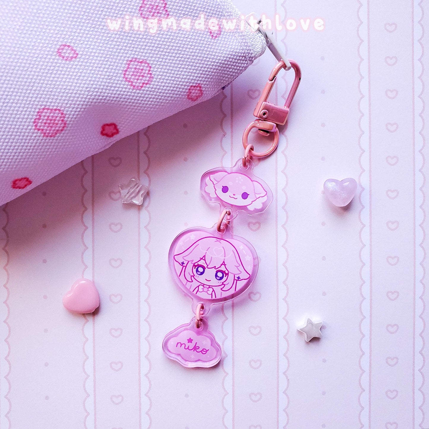 Genshin Keychain ♡ Eimiko Raiden Ei Yae Miko