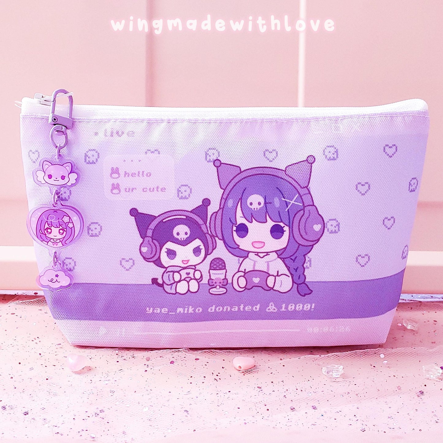 CLEARANCE SALE Genshin Pencil Case ♡ Eimiko Raiden Ei Yae Miko