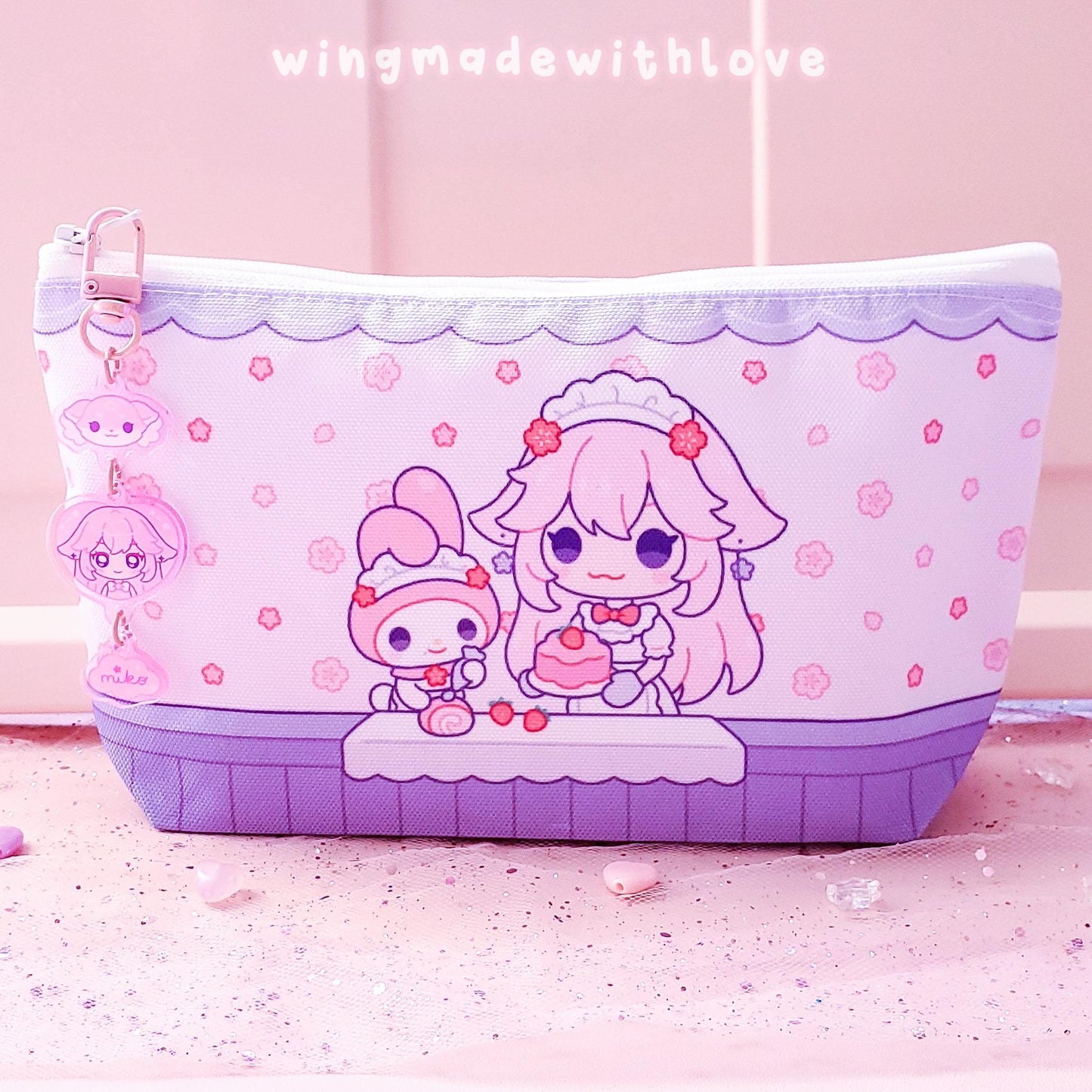 CLEARANCE SALE Genshin Pencil Case ♡ Eimiko Raiden Ei Yae Miko