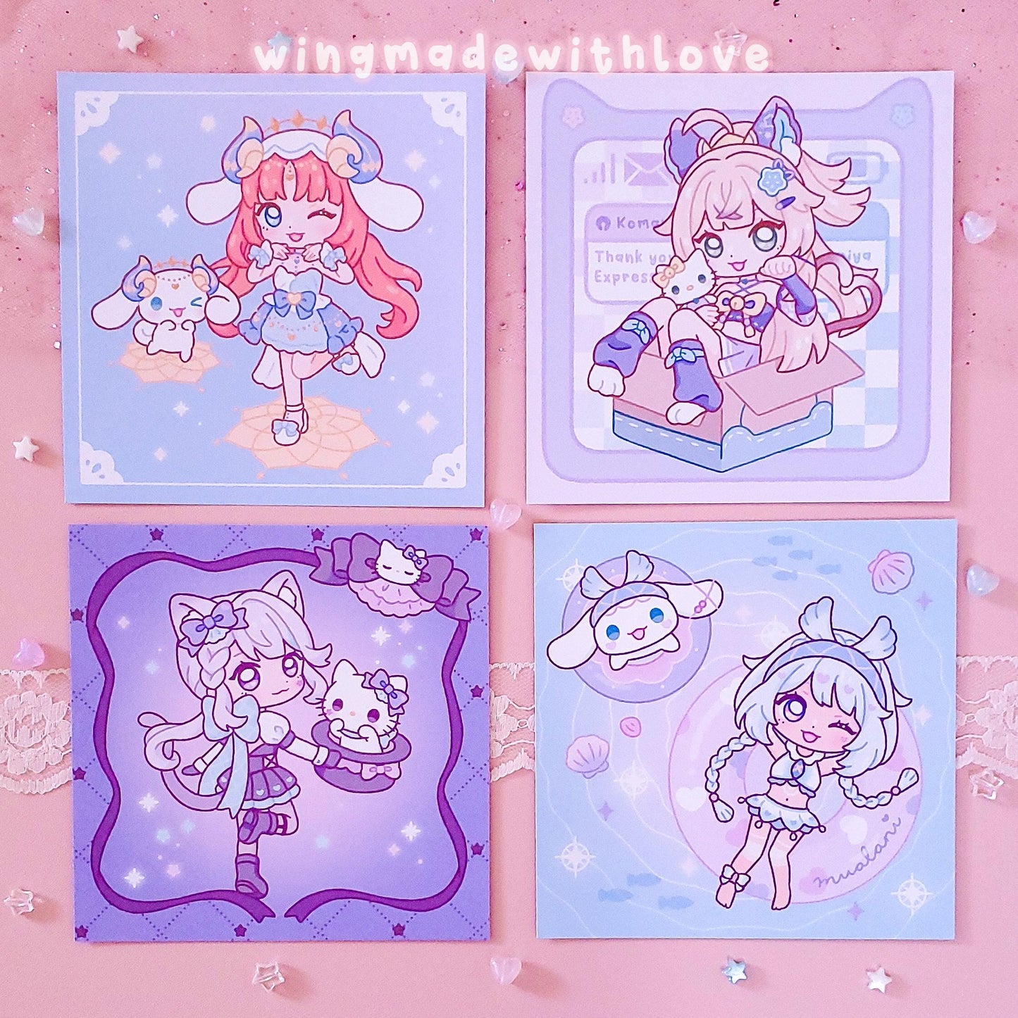 Genshin Print ♡ Nilou Kirara Lynette Mualani