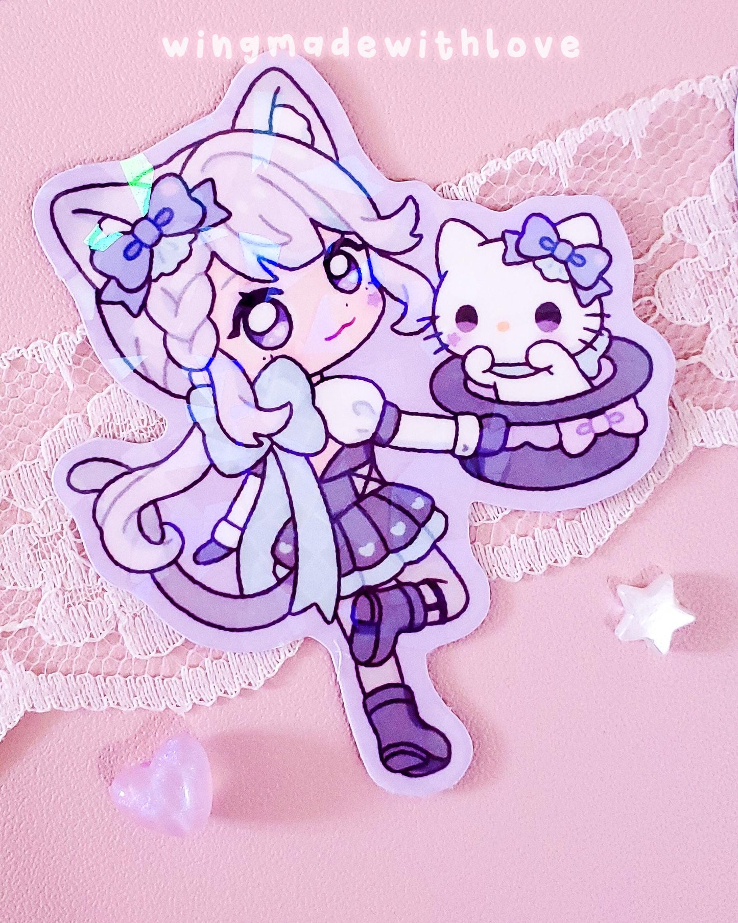 Genshin Stickers ♡ Nilou Kirara Lynette Mualani
