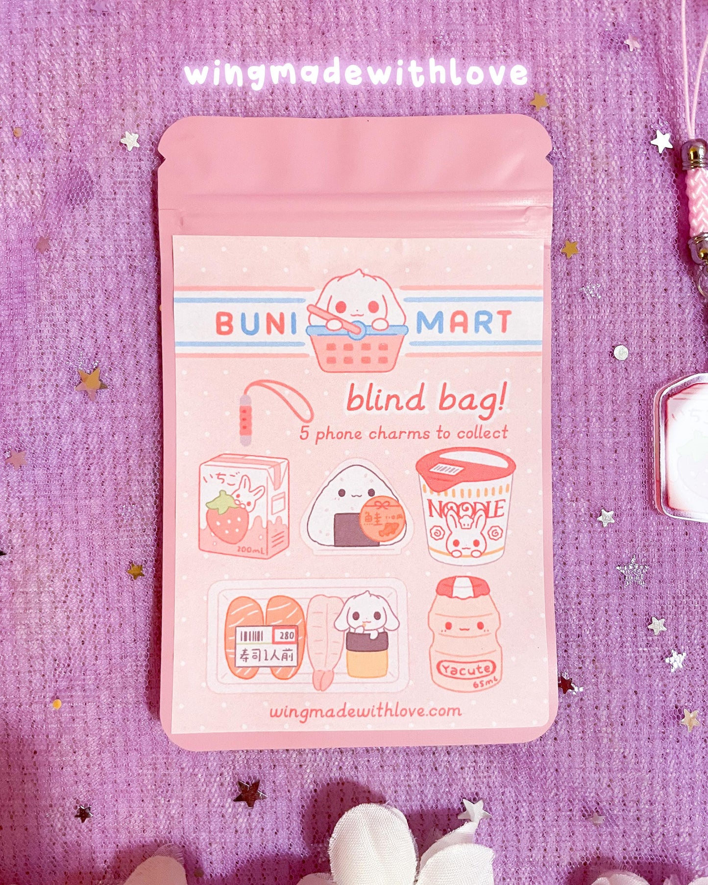 OC Blind Bag Phone Charm ♡ Japanese Snacks