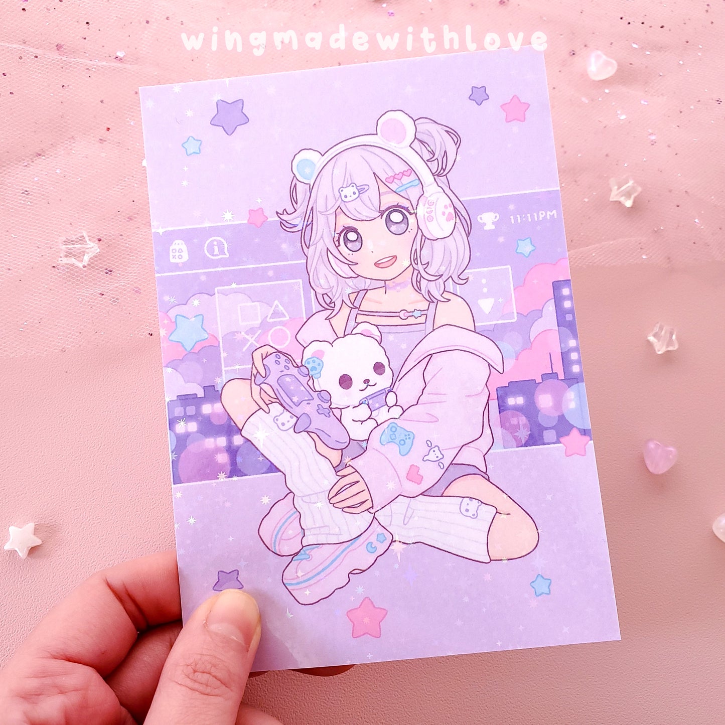 OC Print ♡ Gamer Girl