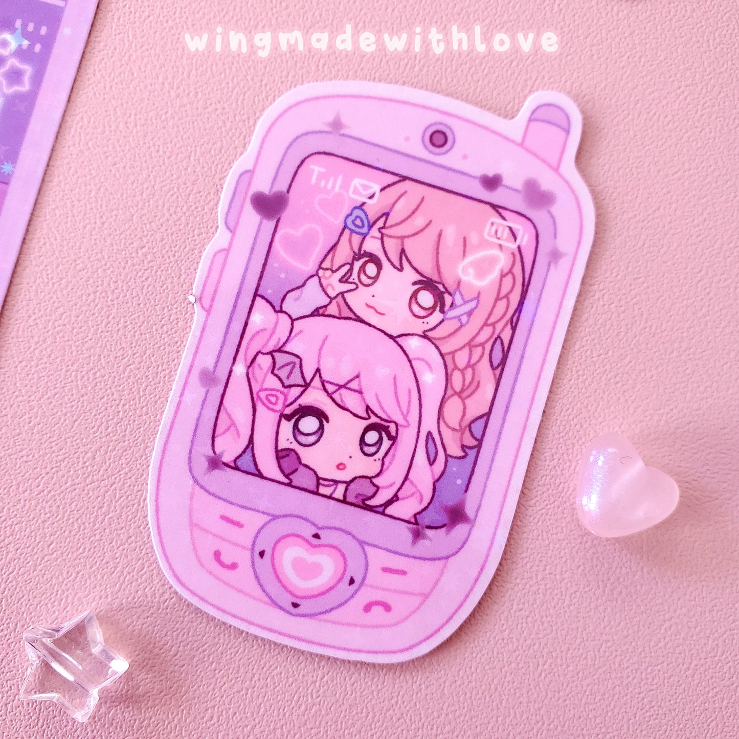 OC Stickers Set ♡ Retro Girls