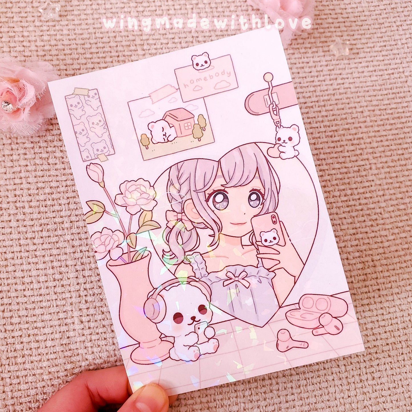OC Print ♡ Homebody
