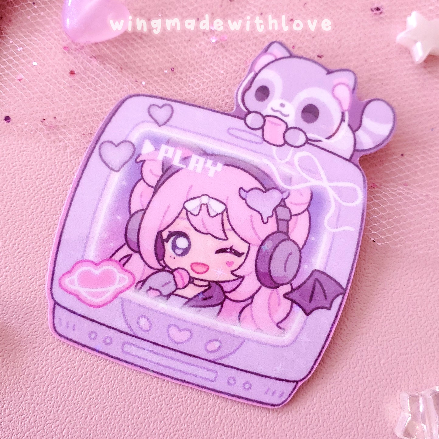 OC Stickers Set ♡ Retro Girls
